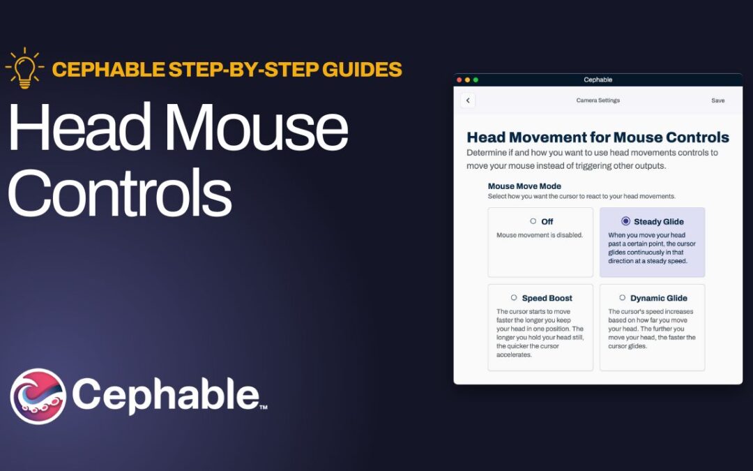 Head Mouse Controls